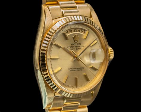 18k gold rolex oyster perpetual day date watch|Rolex Day-Date retail price.